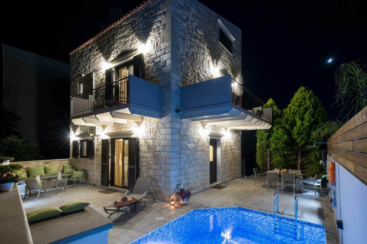 Villa Sirocos Stalós Buitenkant foto