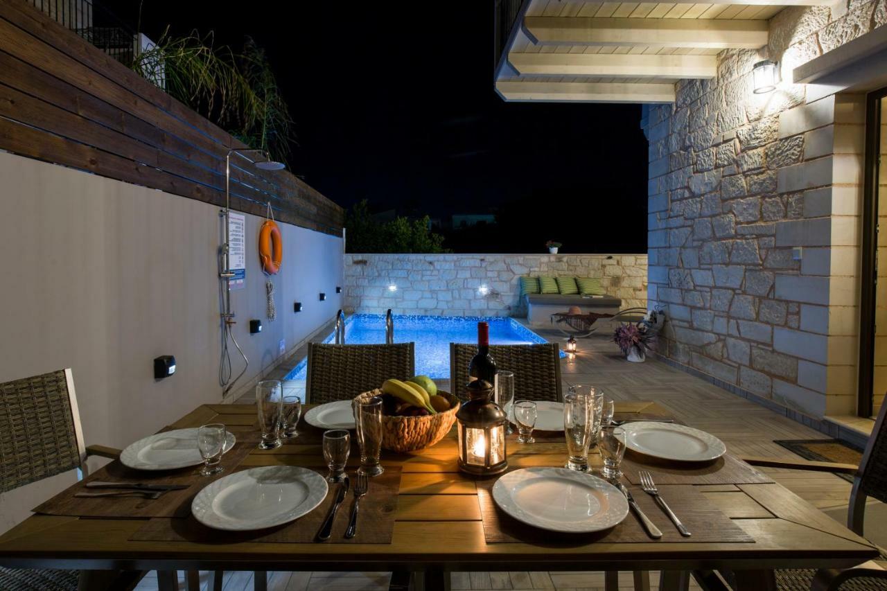Villa Sirocos Stalós Buitenkant foto